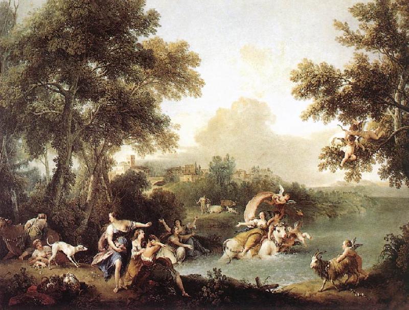 ZUCCARELLI  Francesco The Rape of Europa